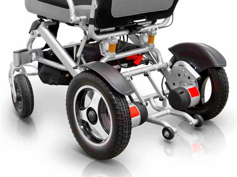 Sedia a Rotelle Elettrica Pieghevole Elite Ultralight - Telaio Rinforzato