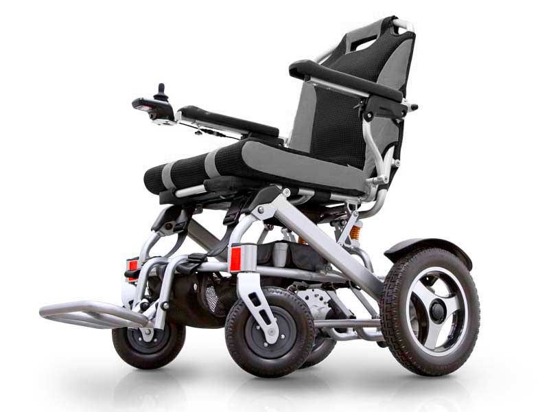 Sedia a Rotelle Elettrica Pieghevole Elite Ultralight - Telaio Rinforzato