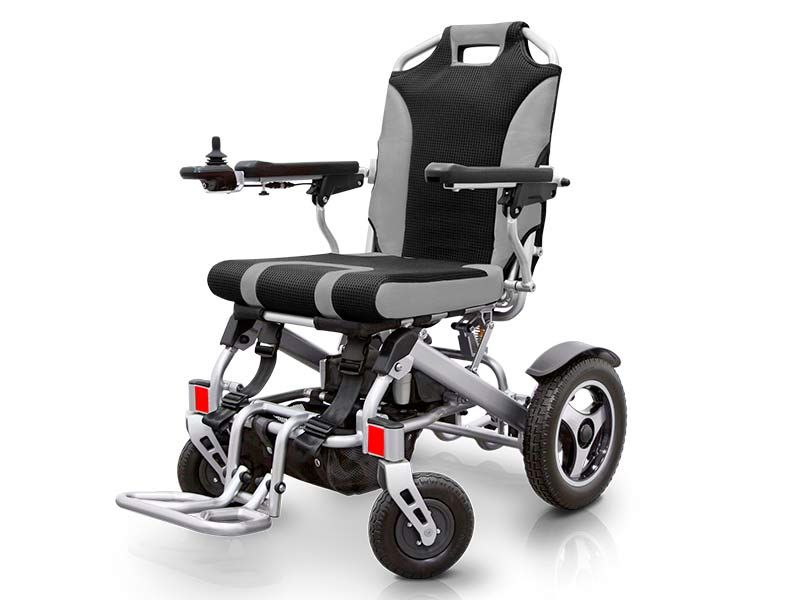 Sedia a Rotelle Elettrica Pieghevole Elite Ultralight - Telaio Rinforzato