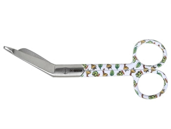 FORBICI IN ACCIAIO INOX PER BENDE - fantasia bruco - 14 cm