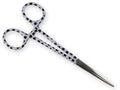 PINZA EMOSTATICA RETTA - fantasia orme - 16 cm
