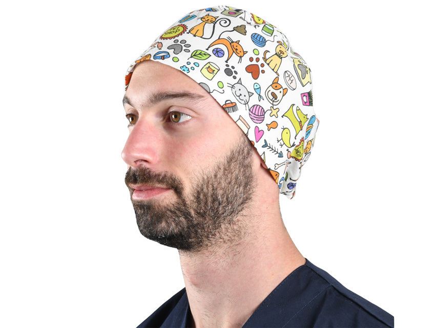 Cappellino Fantasia Cani Smile