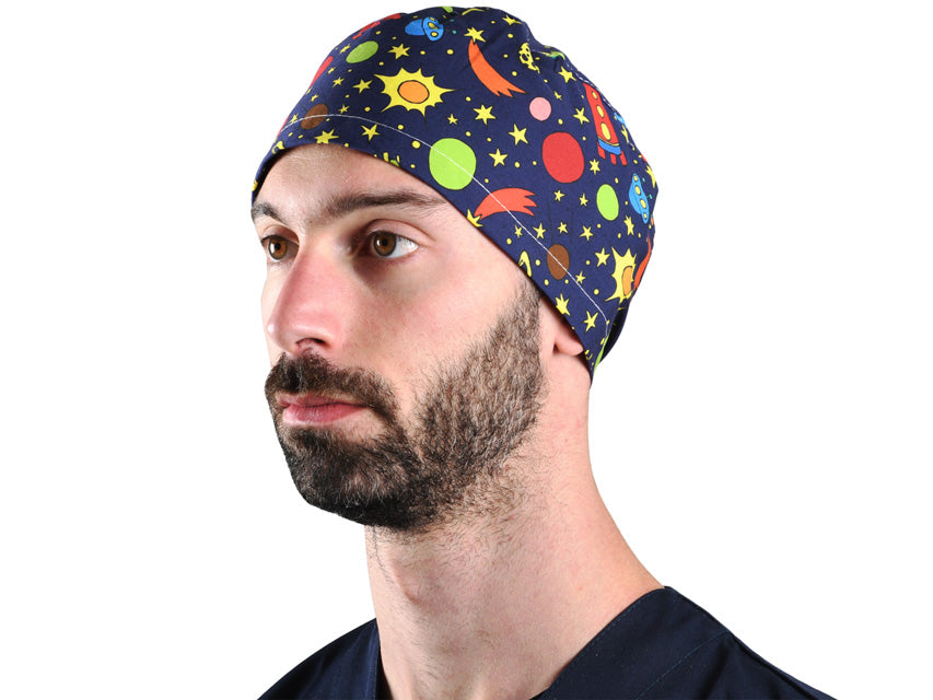 Cappellino fantasia spazio