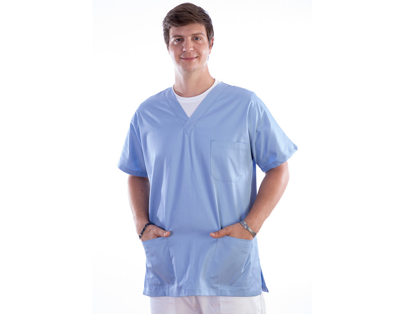 Casacca Unisex Cotone/Poliestere AZZURRA