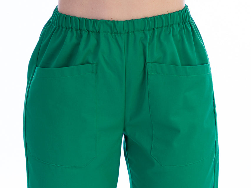 Pantaloni Unisex Cotone/Poliestere Verdi