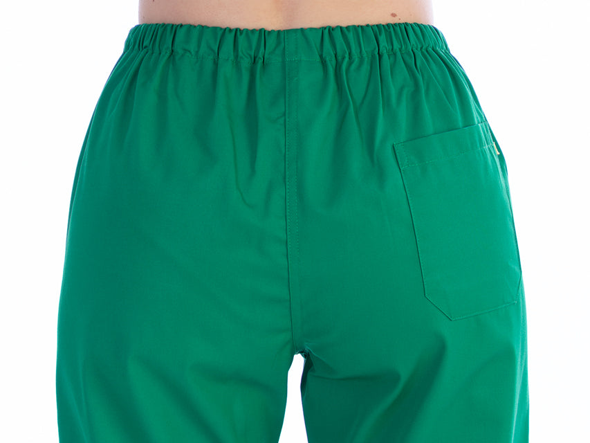 Pantaloni Unisex Cotone/Poliestere Verdi