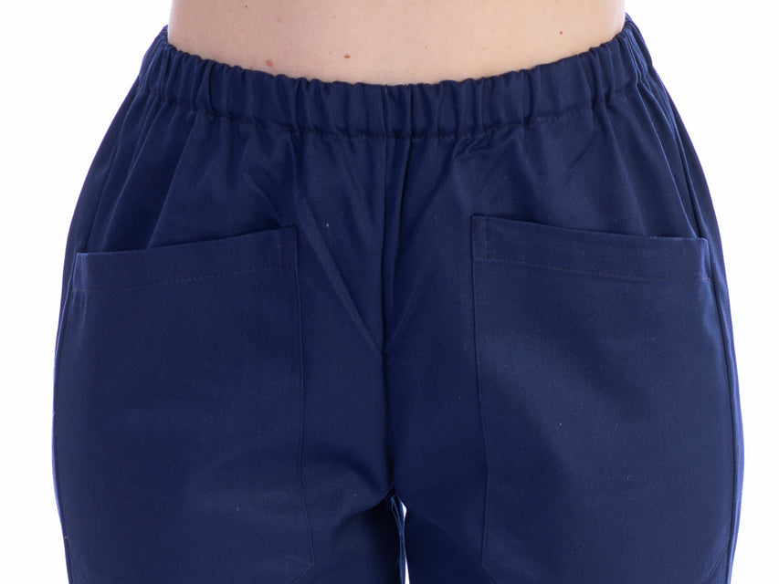 Pantaloni Unisex Cotone/Poliestere BLU