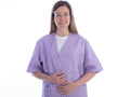 Casacca con Automatici Donna Viola Cotone/Poliestere