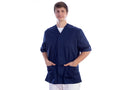 Casacca con Automatici Unisex Blu Cotone/Poliestere