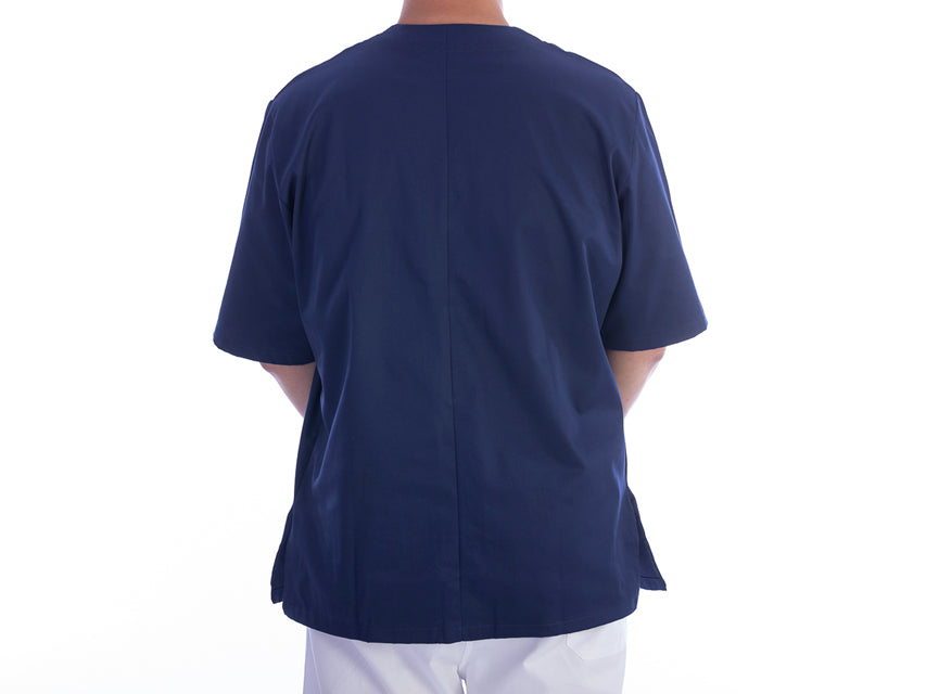 Casacca con Automatici Unisex Blu Cotone/Poliestere