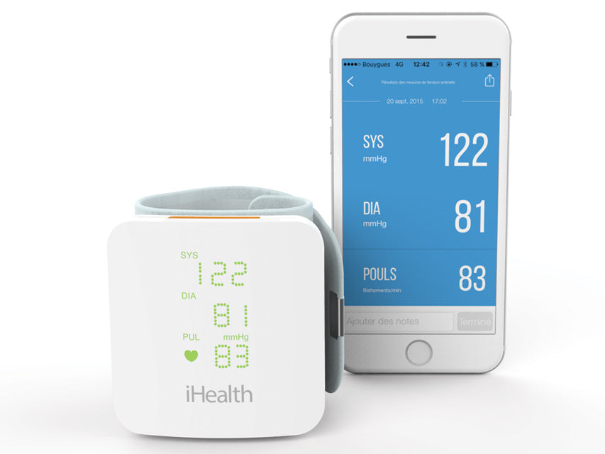 Misuratore Pressione iHealth View BP7S da Polso con Display - Cod. 23502