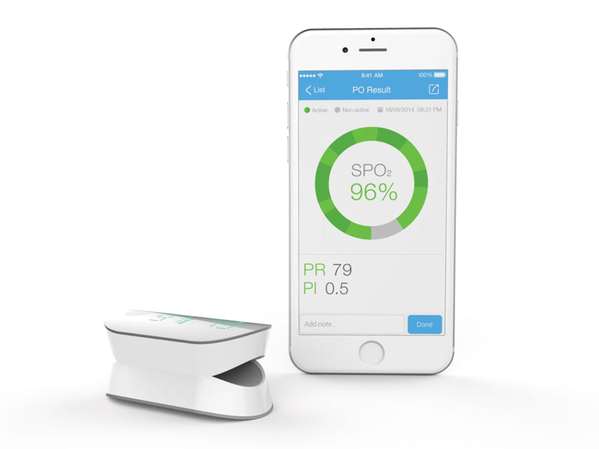 Pulsoximetro Wireless iHealth - Saturazione Ossigeno Cod. 23525
