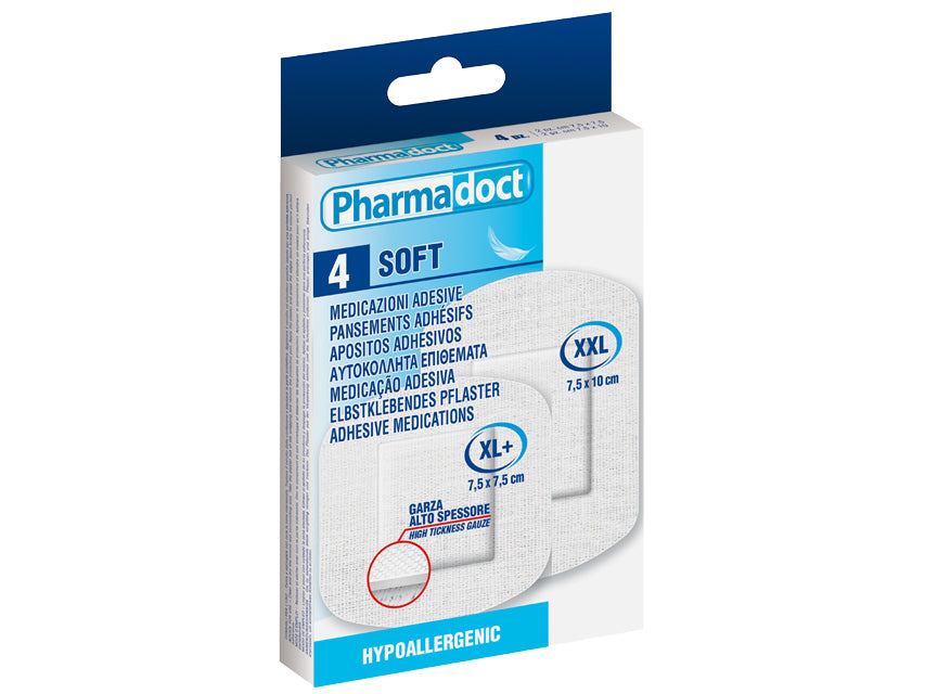 Cerotti TNT Assortiti 2 Misure - Confezione 4 Pezzi - Cod. 25307