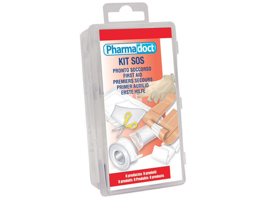Kit pronto soccorso 8 prodotti - Cod. 25335