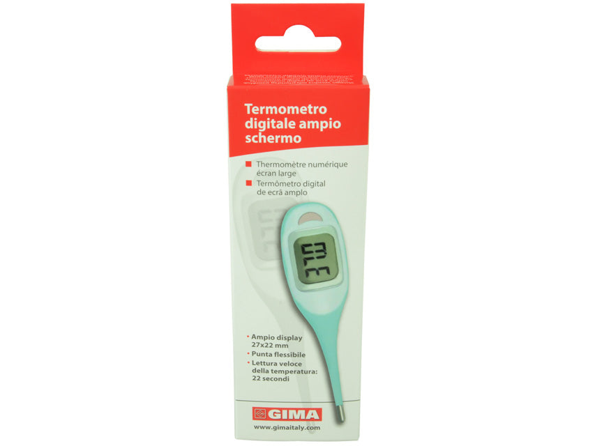 Termometro Digitale Gima Ampio Schermo - Cod. 25552