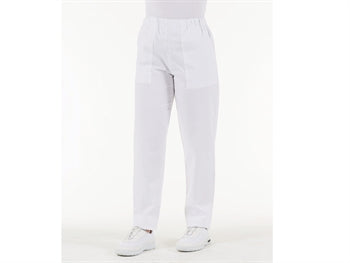 PANTALONI COTONE - bianchi - XL