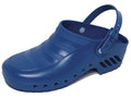 ZOCCOLI BLU - senza fori con cinturino - 35