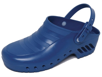ZOCCOLI BLU - senza fori con cinturino - 35