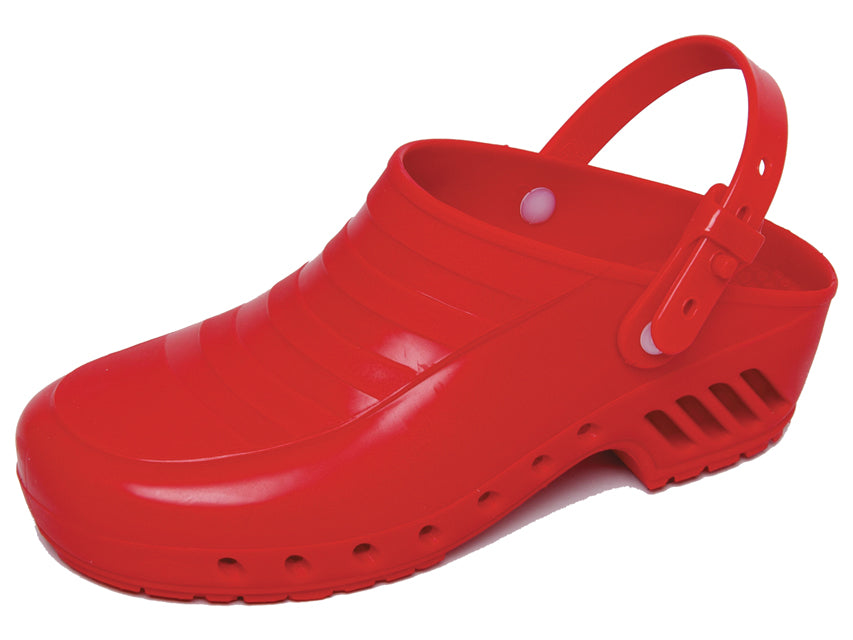 ZOCCOLI ROSSI - senza fori con cinturino - 42
