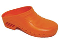 ZOCCOLI ARANCIONI - senza fori - 39 cod.26376