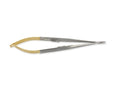 PORTA AGHI CASTROVIEJO C.T. RETTO - 14 cm - punte zigrinate