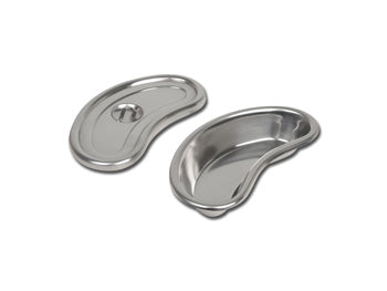 BACINELLA RENIFORME INOX CON COPERCHIO - 200x95x35 mm