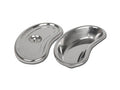 BACINELLA RENIFORME INOX CON COPERCHIO - 247x122x43 mm