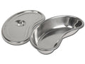 BACINELLA RENIFORME INOX CON COPERCHIO - 309x149X59 mm
