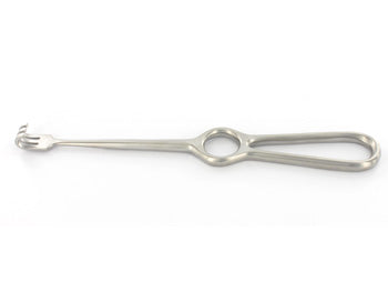 RETRATTORE VOLKMAN 3 denti smussi - 22 cm