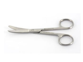 FORBICI CURVE - punte smusse - 16 cm