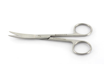 FORBICI CURVE - punte acute - 11,5 cm