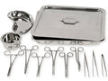 SET FERRI PER SUTURA - 12 pezzi
