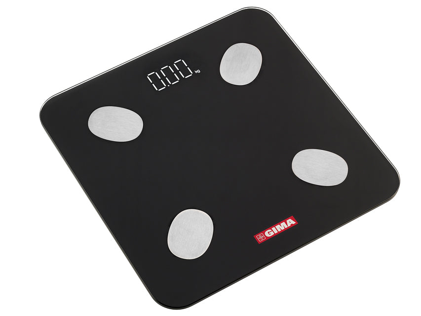 Bilancia Body Fat Gimafit Bluetooth Nera - Cod. 27086