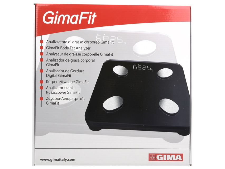 Bilancia Body Fat Gimafit App Gima Bluetooth Nera - Cod. 27094