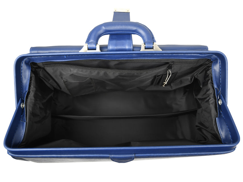 Borsa Medica GIMA Kansas Skay Blu Elettrico 42x20x24cm - Serratura Cod. 27097