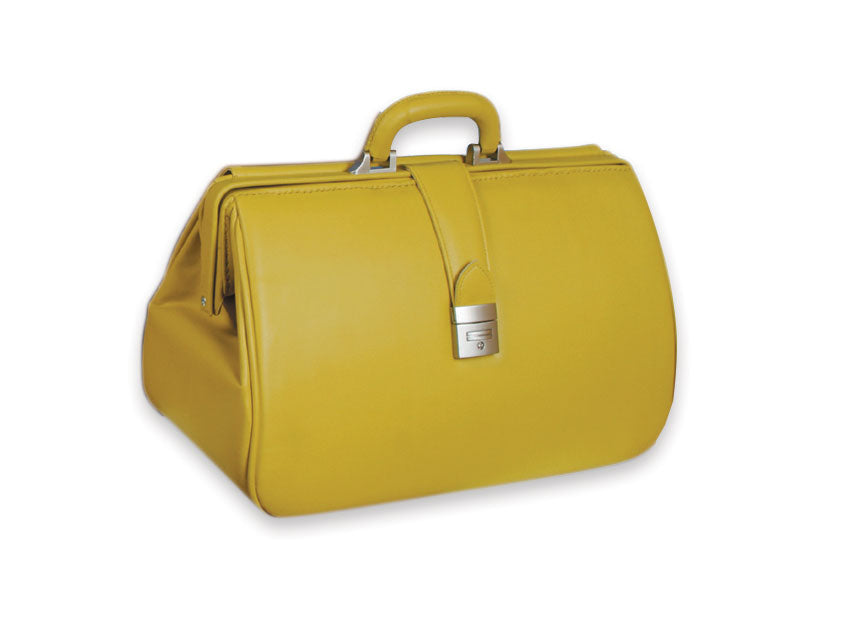 Borsa Medica GIMA Kansas Skay Ocra 42x20x24cm - Serratura Cod. 27098