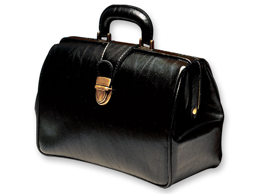 Borsa Medica GIMA Texas Skay Nera 35x13x24cm - Serratura Cod. 27100 Made in Italy