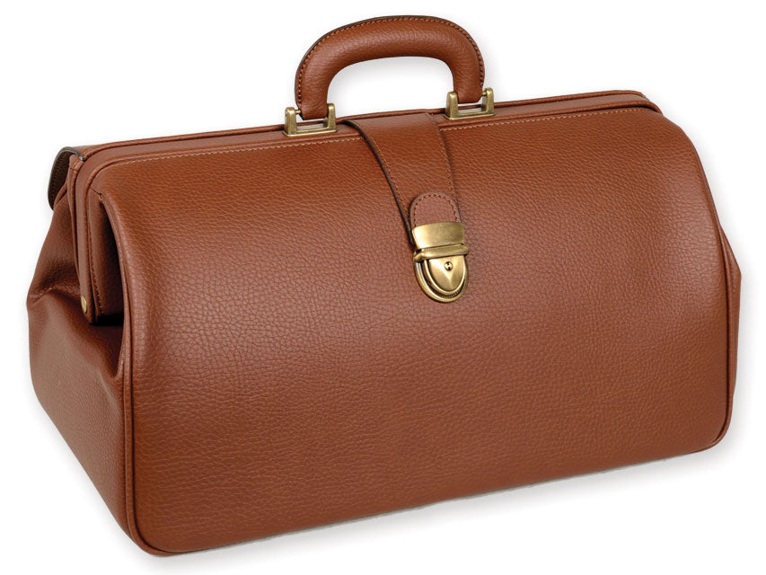 Borsa Medica GIMA Supertexas Skay Cognac 41x20x22cm - Made in Italy Cod. 27105