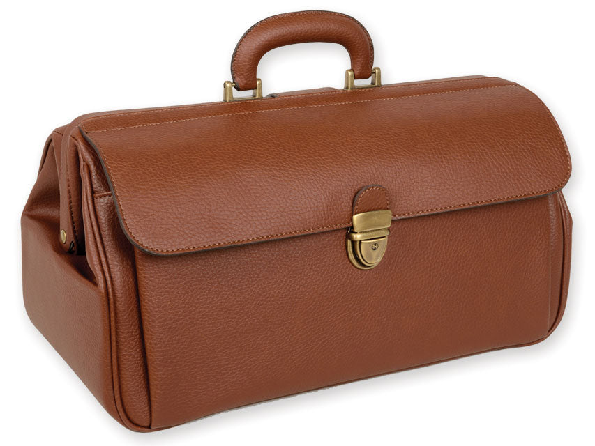Borsa Medica GIMA Supertexas Skay Cognac 41x20x22cm - Made in Italy Cod. 27105
