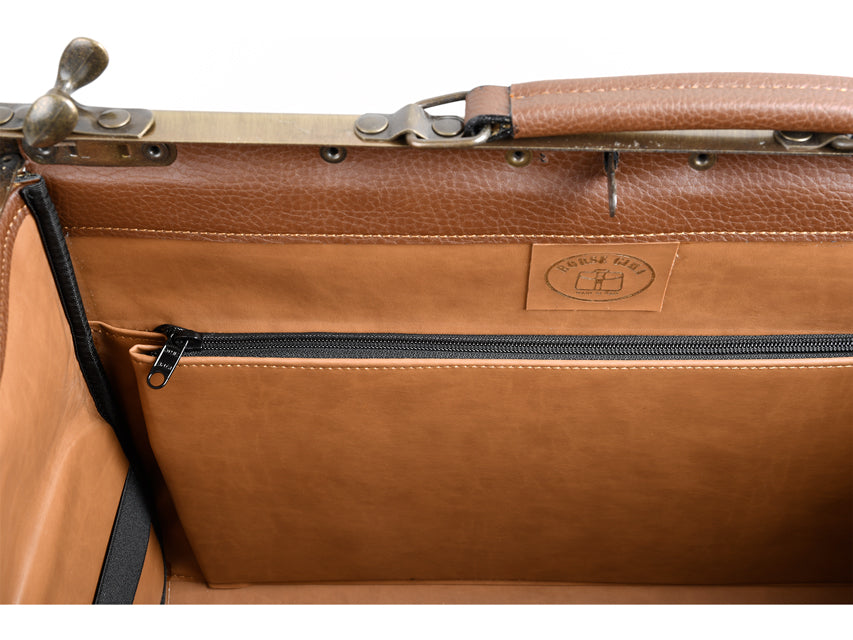 Borsa Medica GIMA Polus Skay Cognac Grande 45x20x25cm - Made in Italy Cod. 27108