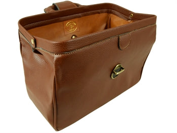 Borsa Medica GIMA Texas Pelle Marrone 35x17x22cm - Cod. 27110 Made in Italy