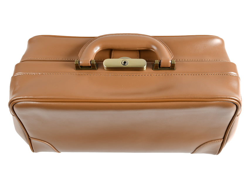 Borsa Medica GIMA Florida Pelle Marrone Castagna 38x20x20cm - Cod. 27124