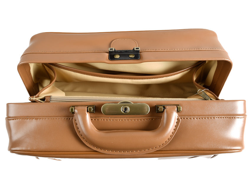 Borsa Medica GIMA Florida Pelle Marrone Castagna 38x20x20cm - Cod. 27124