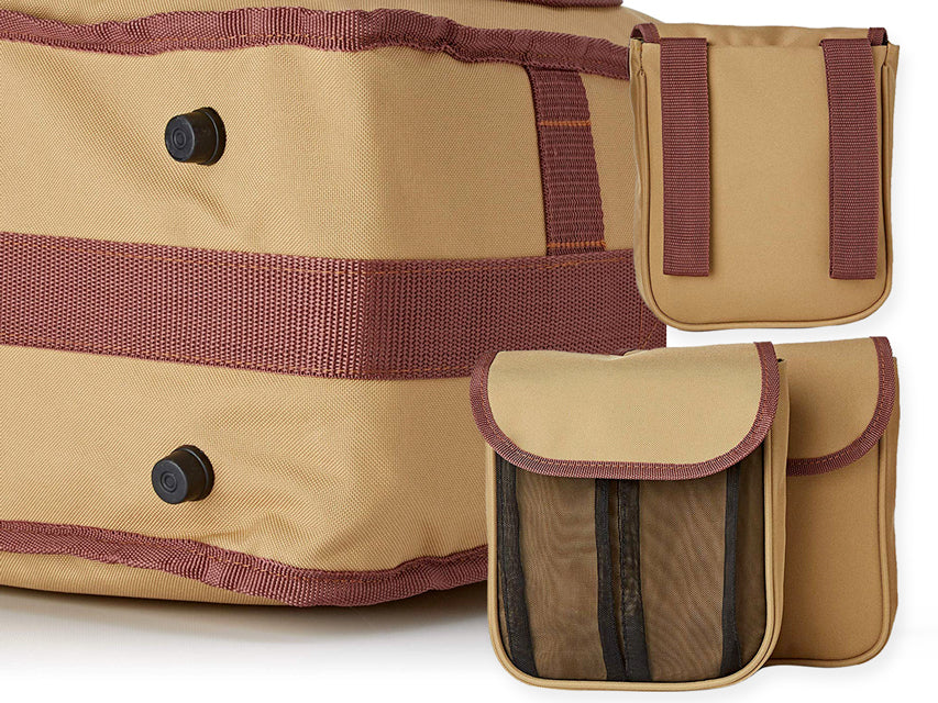 Borsa Utility GIMA Nylon Beige 36x22x25cm - 8 Divisori Cod. 27127