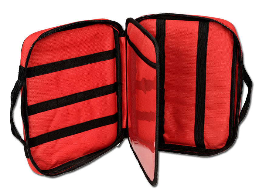 Portafiale GIMA Nylon Rosso 29x24x7cm - 46 Fiale Cod. 27129