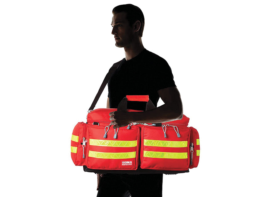 Borsa Emergenza GIMA Smart Rossa Grande 65x35x35cm - Modulare Cod. 27153