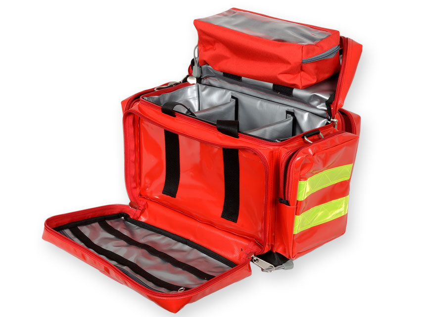 Borsa Emergenza GIMA Smart PVC Rossa Media 55x35x38cm - Modulare Cod. 27157