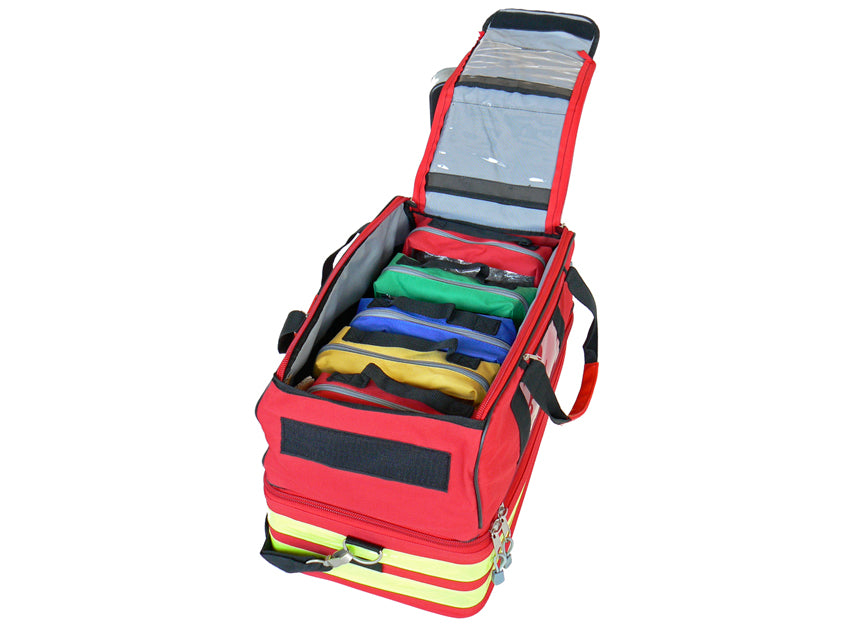 Borsa Emergenza GIMA Life-2 Rossa 49x28x33cm - 5 Borsette Cod. 27161
