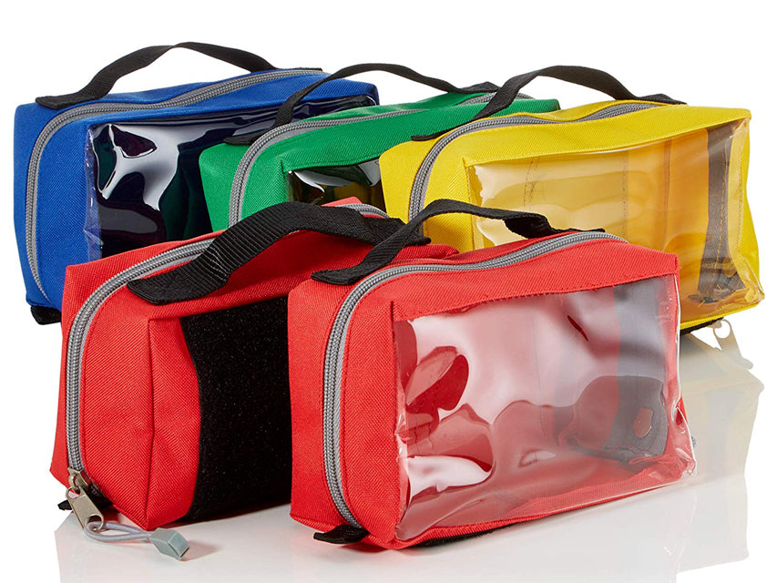 Borsa Emergenza GIMA Life-2 Rossa 49x28x33cm - 5 Borsette Cod. 27161