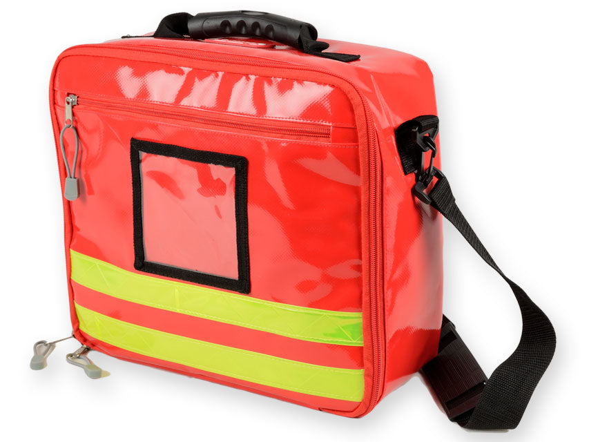 Borsa Emergenza GIMA Cubo PVC Rossa 28x34x13cm - 2 Borsette Cod. 27163
